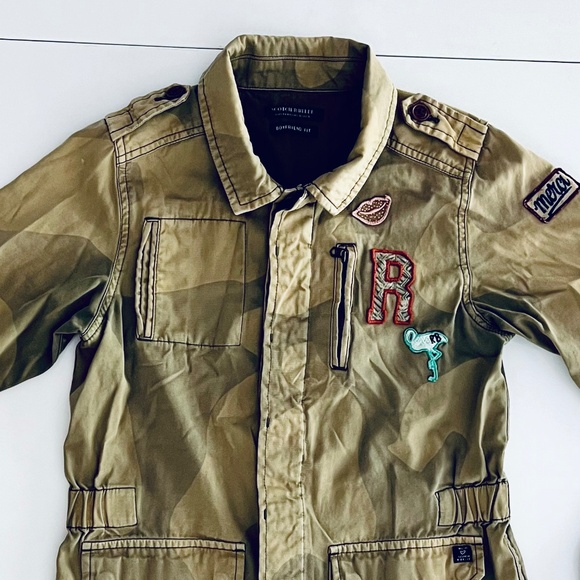 Scotch R'belle Lux Brand Girls Camo Jacket with Patches & ALL the details- RARE! - Picture 4 of 15